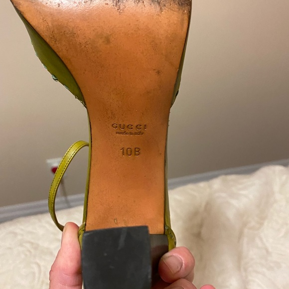 Gucci green heels - Picture 5 of 5